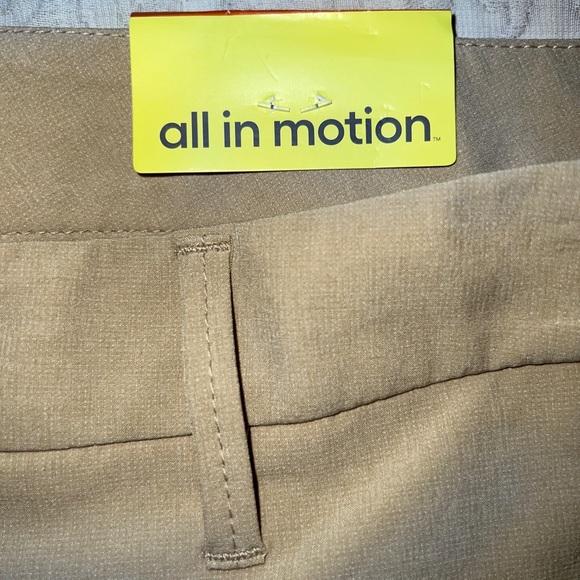 All in Motion Men's Size 40 Beige Moisture Wicking Golf Shorts - Picture 9 of 11